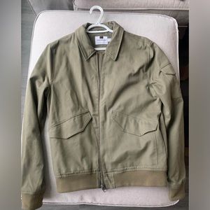 army green bomber